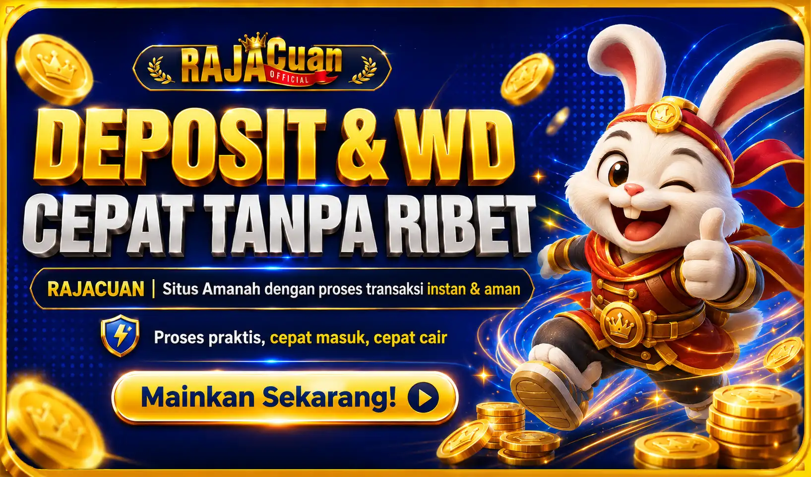 RAJACUAN TRANSAKSI CEPAT TANPA RIBET
